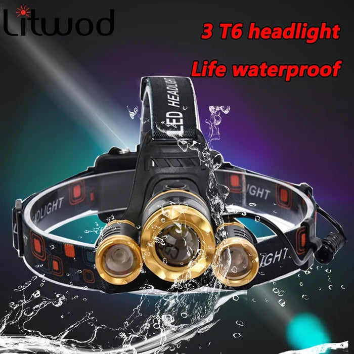 Rechargeable Power Headlight