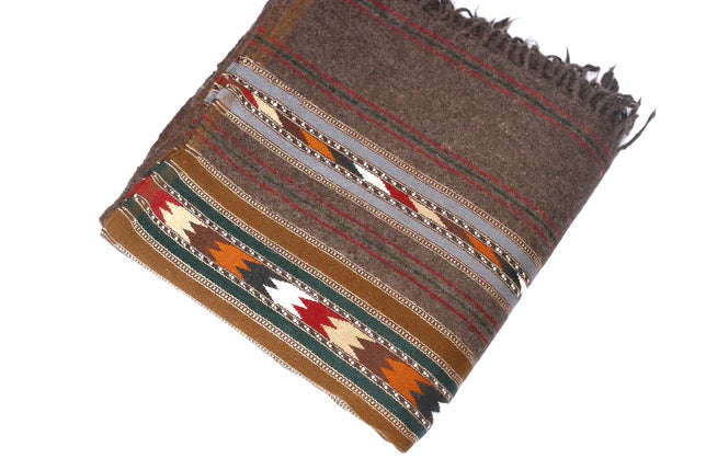 Brown Wool Shawl