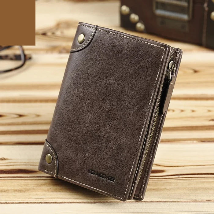 DIDE Brand Business PU Leather Wallet